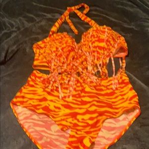 2 piece plus size bathing suit